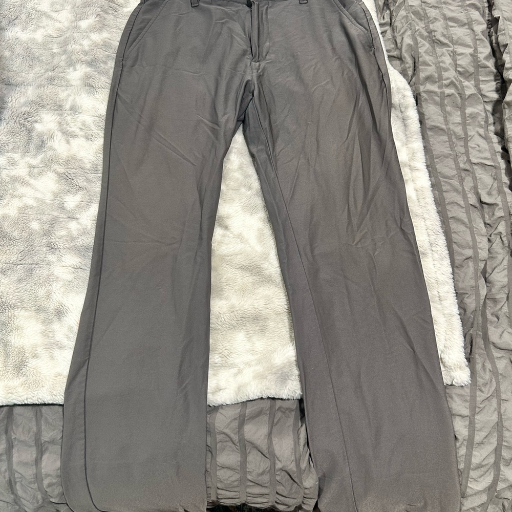 adidas Men's Charcoal Chinos golf pants